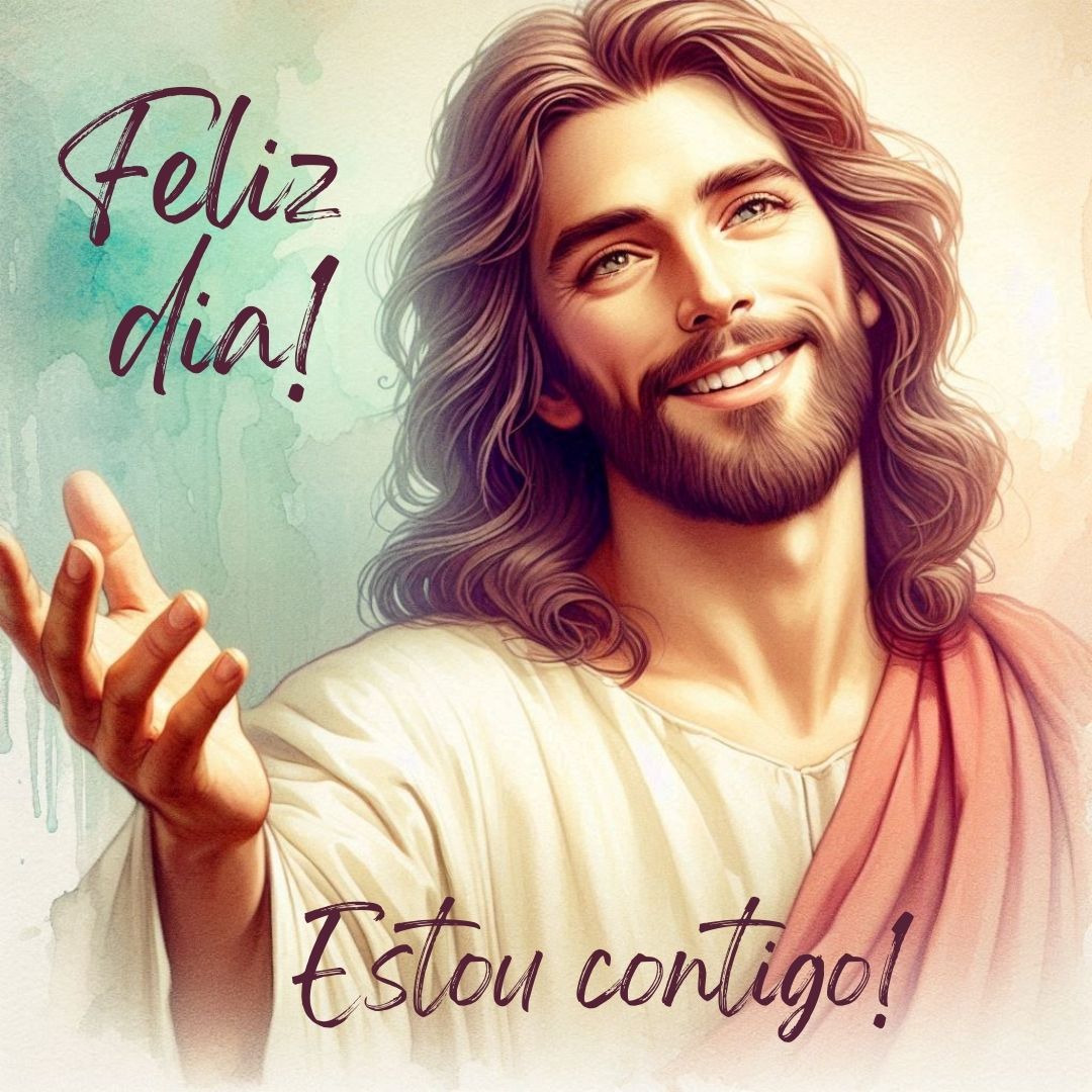 Feliz dia! Estou contigo!