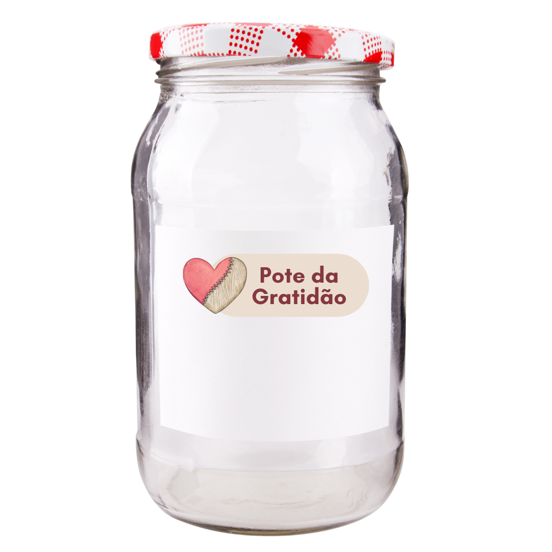 Pote da Gratidão Pote da Gratidão