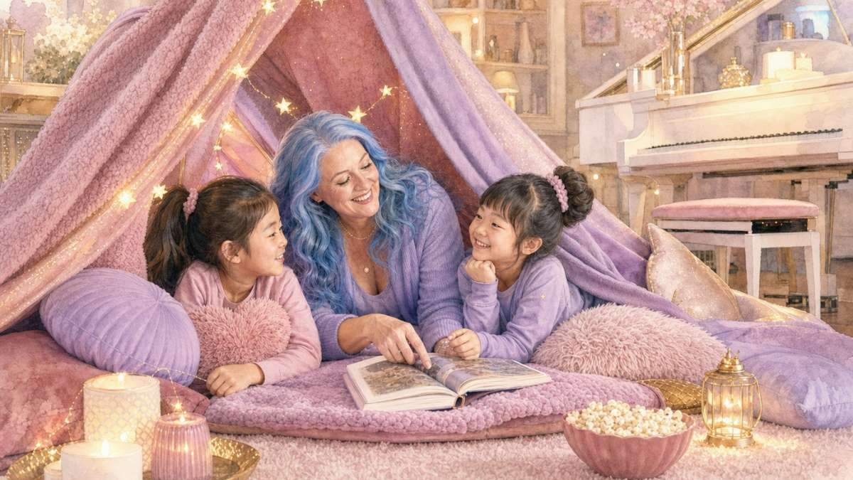 O acampamento da casa